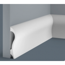 Плинтус под покраску из экополимера Cosca PX038